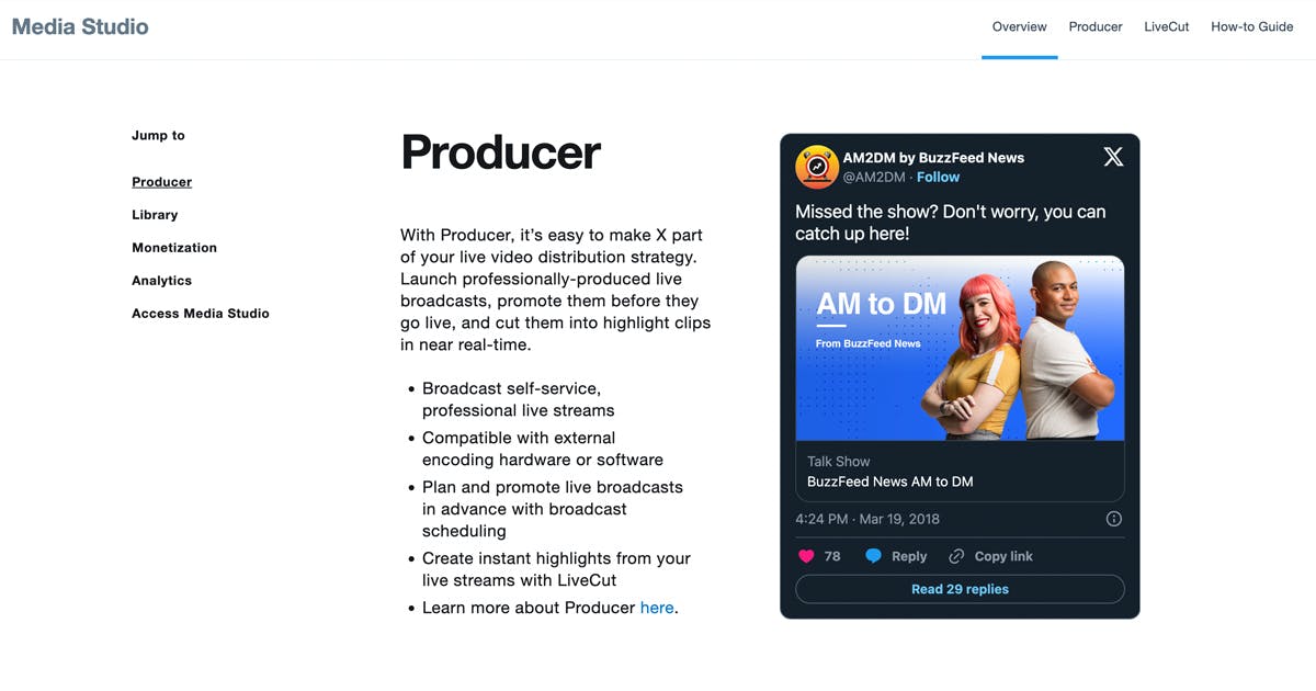 Twitter Media Studio - Video management, editing, and publishing